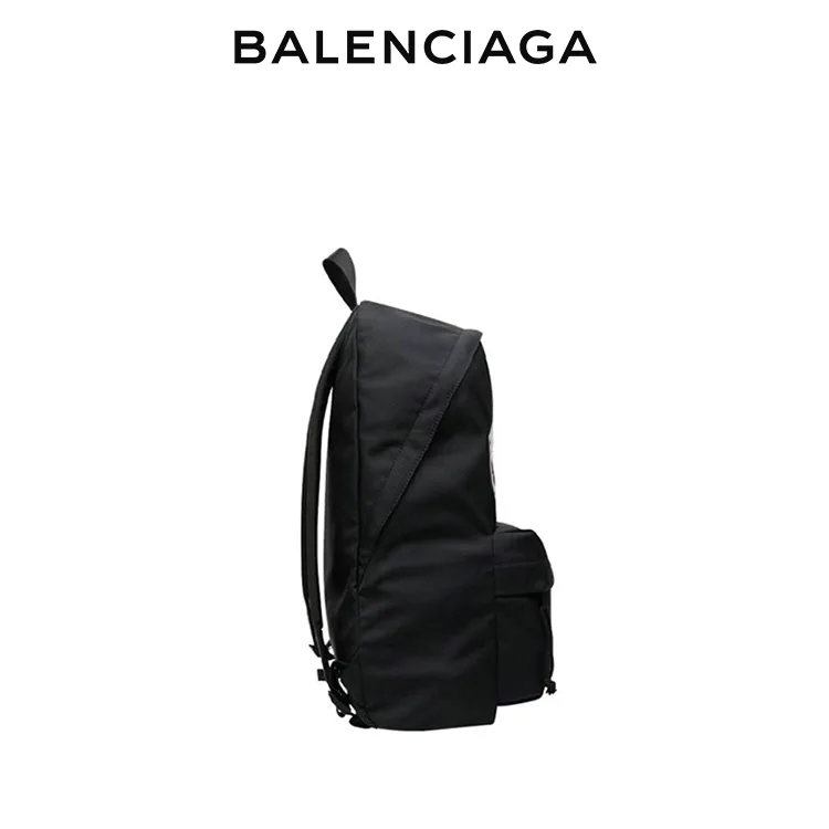 BALENCIAGA巴黎世家PARIS EXPLORER尼龍雙肩包大容量學生書包後背包 男女同款