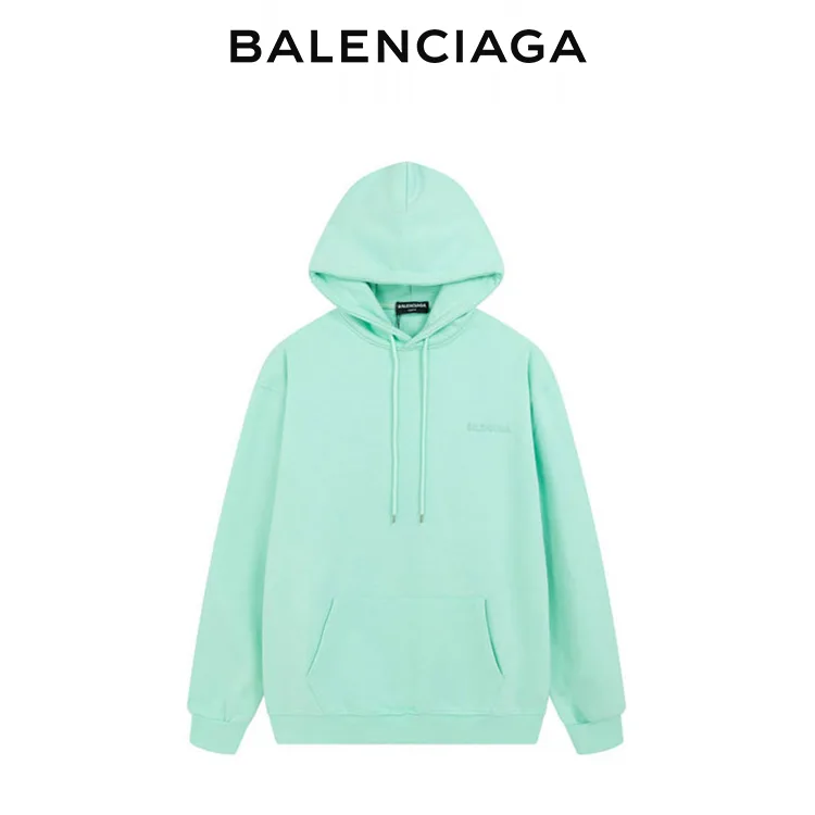 BALENCIAGA巴黎世家前後品牌標識衛衣連帽衫