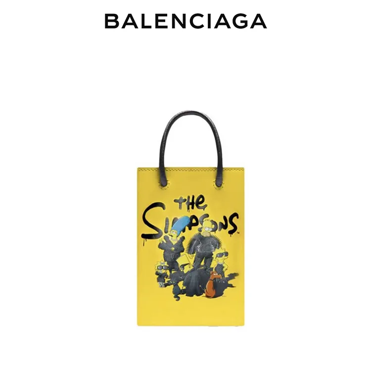 BALENCIAGA THE SIMPSONS TM & © 20TH TELEVISION巴黎世家辛普森聯名手機包