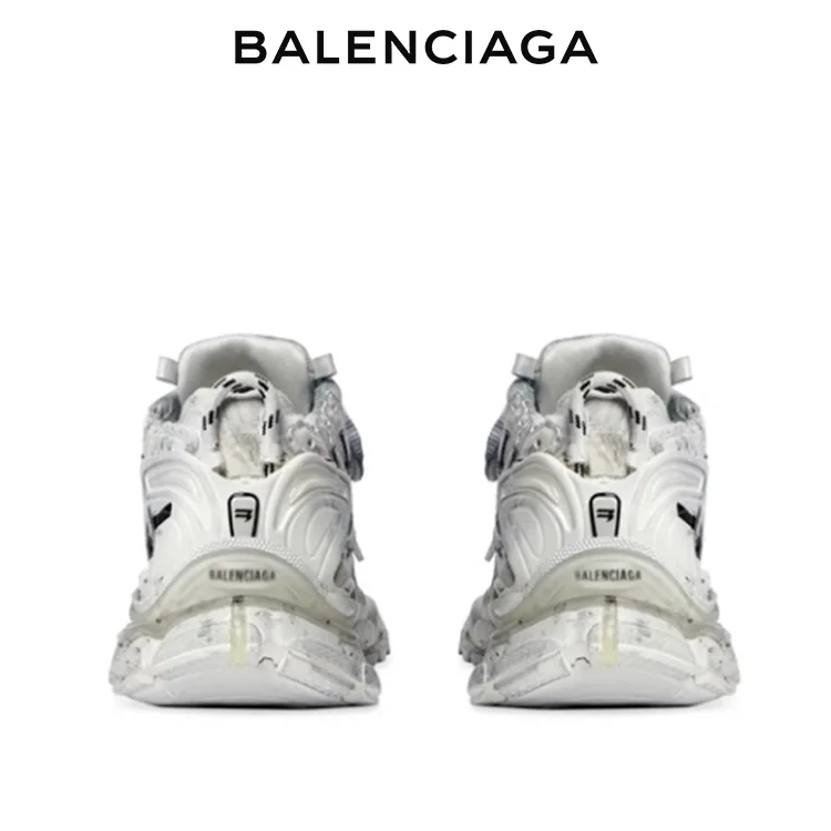 BALENCIAGA巴黎世家RUNNER GRAFFITI塗鴉運動鞋 男女同款