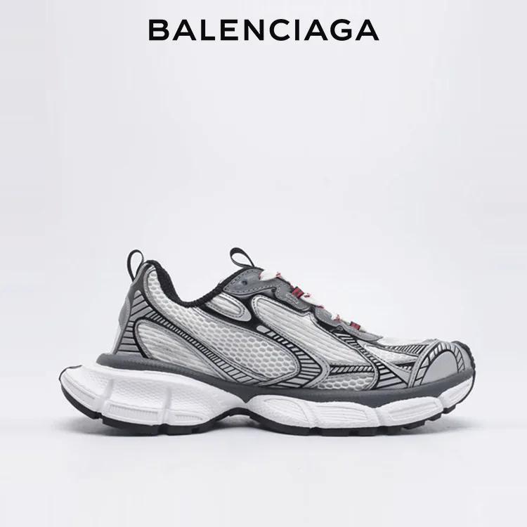 BALENCIAGA RUNNER KITH FOUR.COLOR 復古減震休閒運動鞋 男女同款