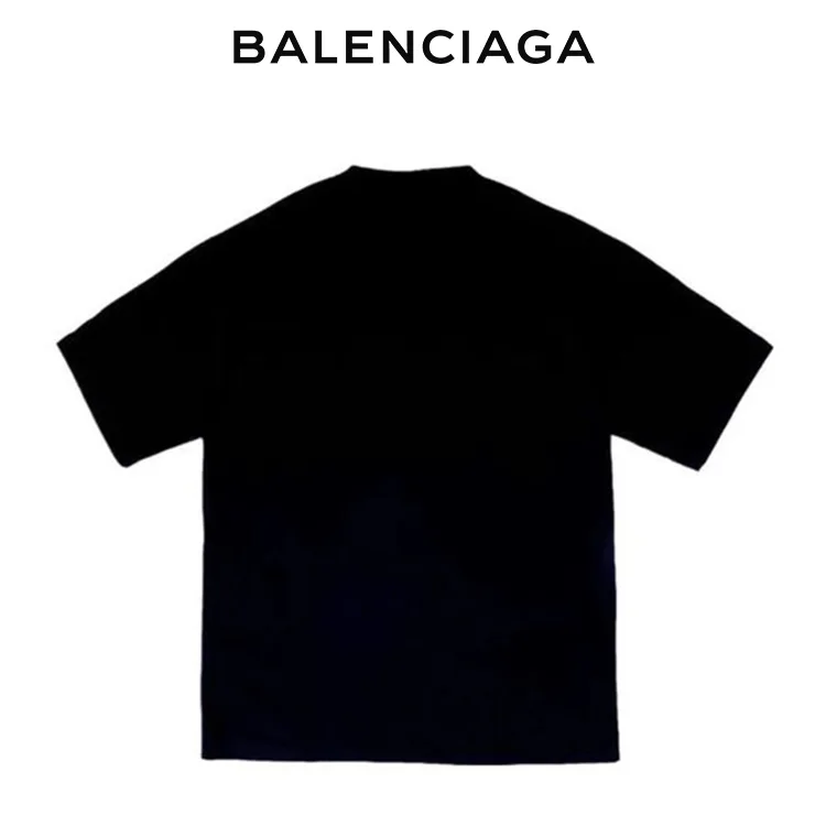 BALENCIAGA巴黎世家 多國語言 七國語言 短袖T恤 男女同款