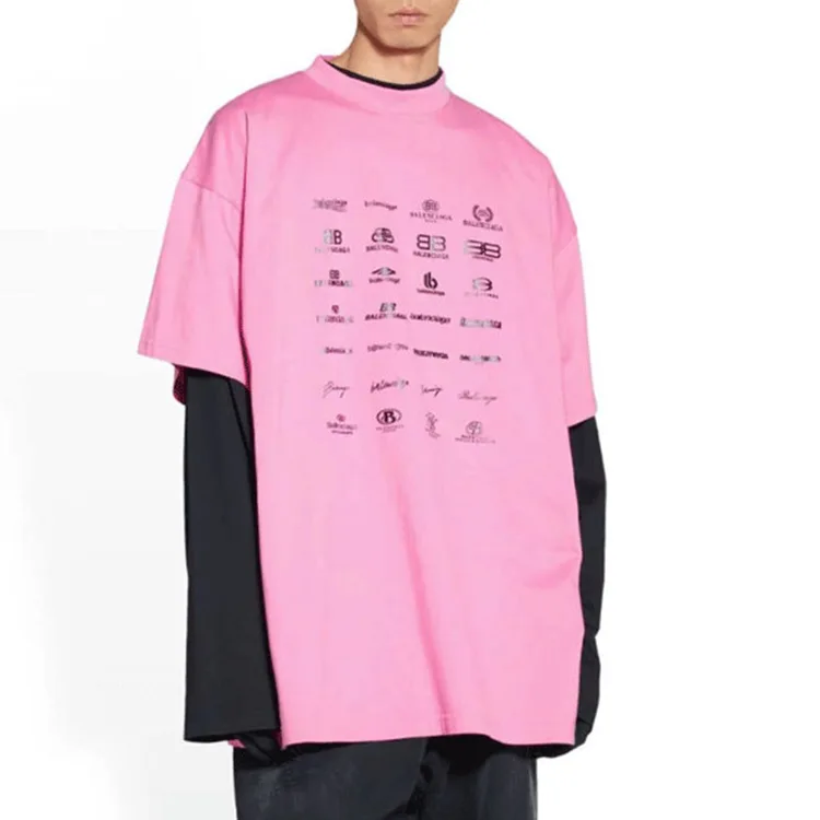 BALENCIAGA巴黎世家ARCHIVES LOGOS短袖T恤 男女同款