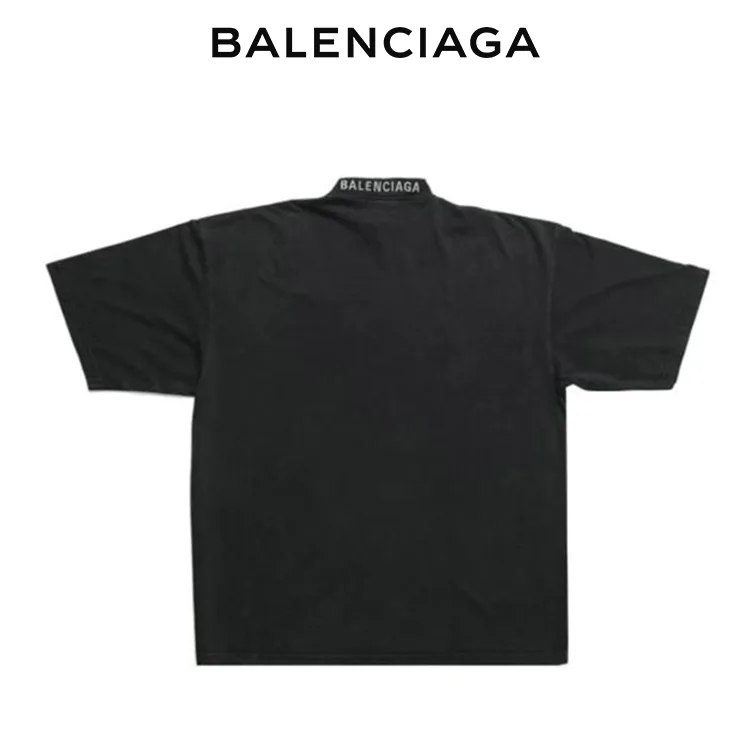 BALENCIAGA巴黎世家七夕情人節I LOVE愛心短袖T恤