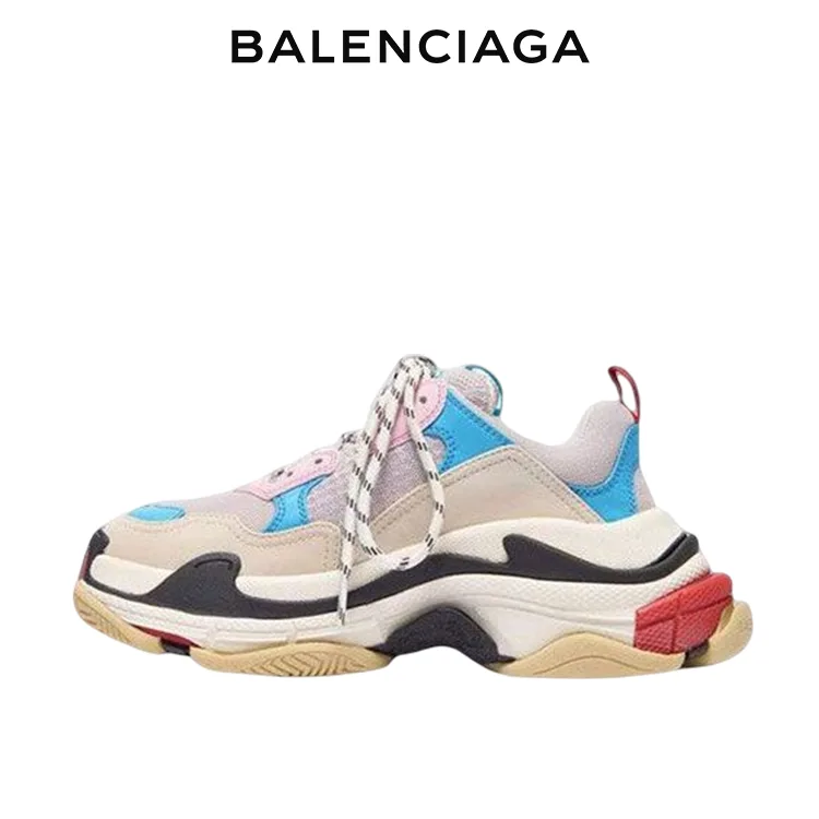 BALENCIAGA巴黎世家TRIPLE S女士休閒時尚老爹鞋