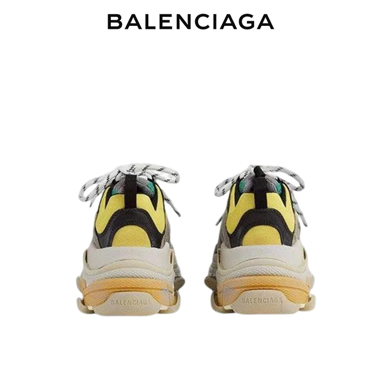 BALENCIAGA GUCCI 巴黎世家古馳聯名TRIPLE S老爹鞋 男女同款