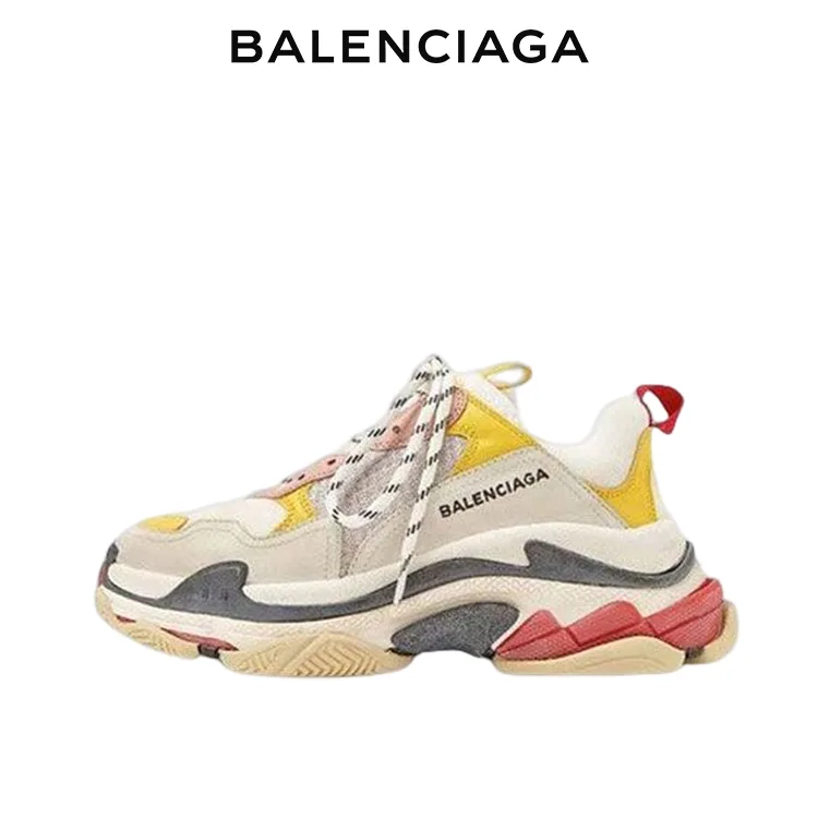 BALENCIAGA巴黎世家TRIPLE S女士時尚潮流老爹鞋