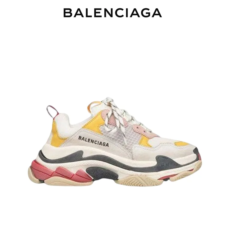 BALENCIAGA巴黎世家TRIPLE S女士時尚潮流老爹鞋