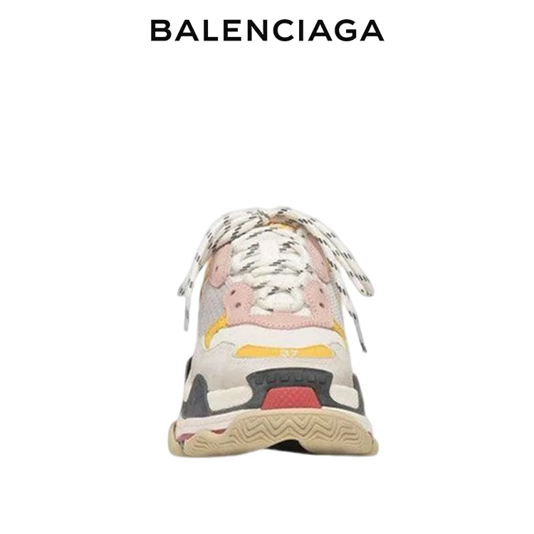 BALENCIAGA巴黎世家TRIPLE S女士時尚潮流老爹鞋