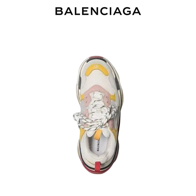 BALENCIAGA巴黎世家TRIPLE S女士時尚潮流老爹鞋