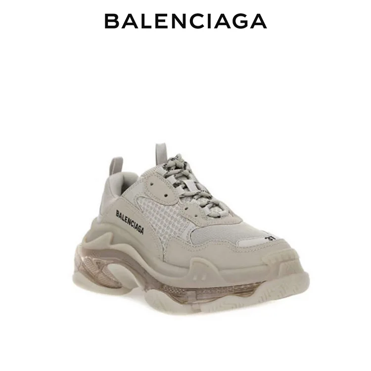 BALENCIAGA巴黎世家TRIPLE S女士時尚運動老爹鞋