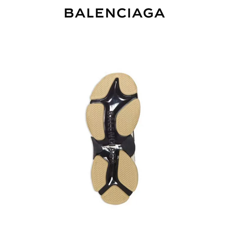 BALENCIAGA巴黎世家TRIPLE S老爹鞋 黑白 男女同款