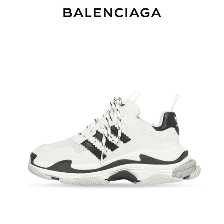 BALENCIAGA巴黎世家ADIDAS TRIPLE S老爹鞋 男女同款