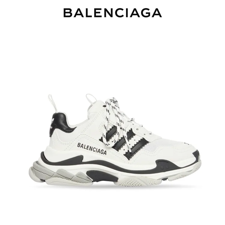 BALENCIAGA巴黎世家ADIDAS TRIPLE S老爹鞋 男女同款