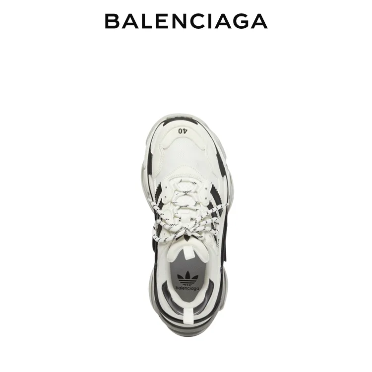 BALENCIAGA巴黎世家ADIDAS TRIPLE S老爹鞋 男女同款