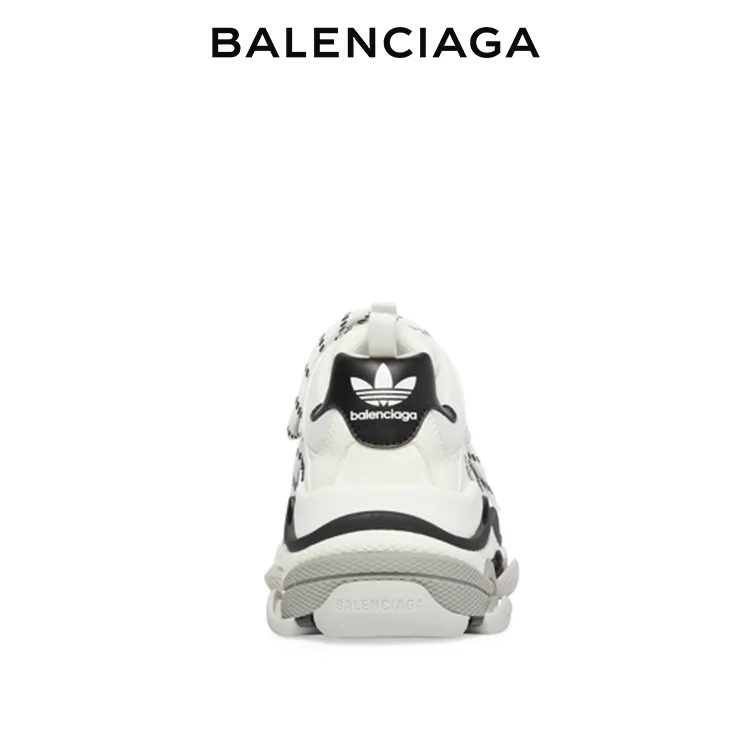 BALENCIAGA巴黎世家ADIDAS TRIPLE S老爹鞋 男女同款